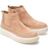 Ghete GRYXX nude, 614106, din piele intoarsa