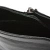 Ghete IMAGE negre, 130145, din piele naturala lacuita