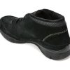 Ghete SKECHERS negre, SEAGER, din piele intoarsa