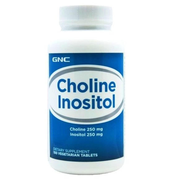 GNC Inositol 250 mg, adjuvant hepatic,100 tablete