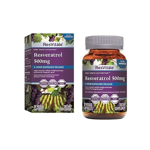 gnc-resvitale-resveratrol-500-mg-30-capsule.jpg GNC ResVitale Resveratrol 500 mg, 30 capsule