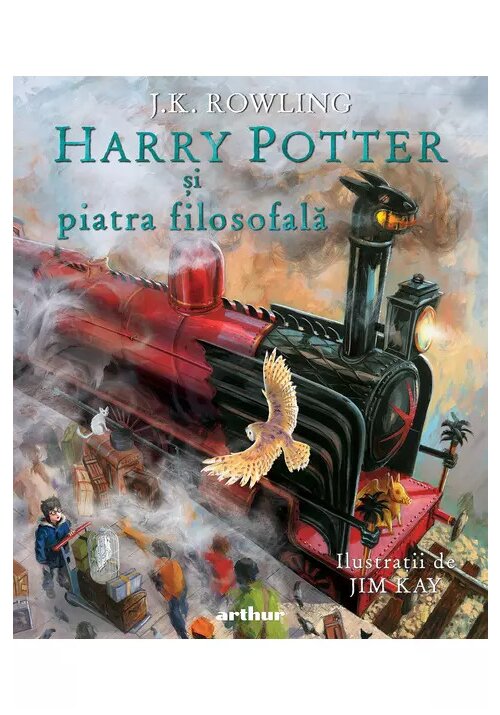 Harry Potter si piatra filosofala, editie ilustrata