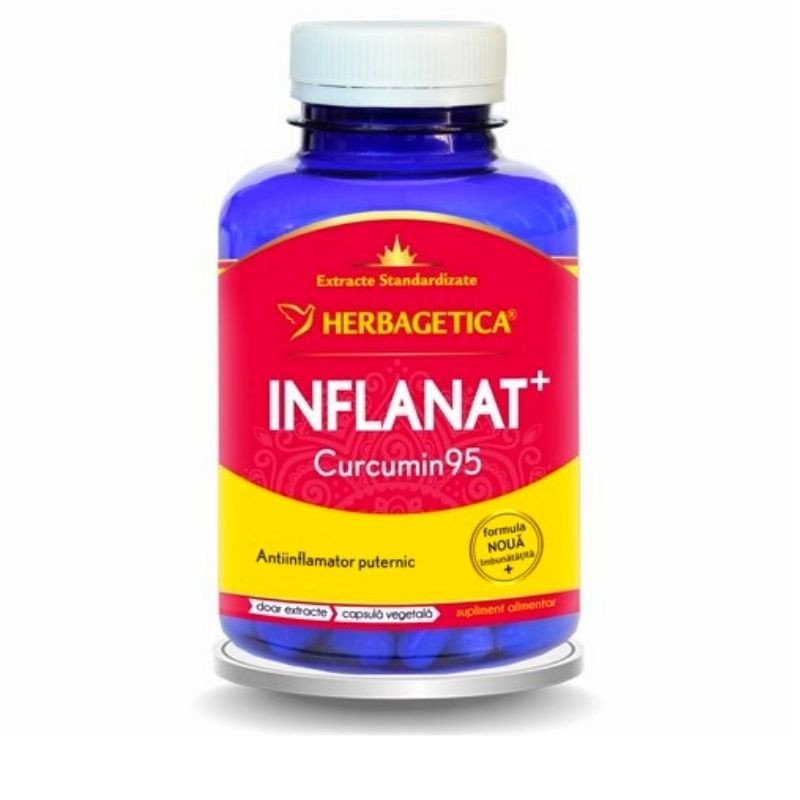 herbagetica-inflanat-curcumin-95-120-capsule.jpg HERBAGETICA Inflanat + Curcumin 95, 120 capsule