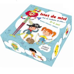 istet.jpg Cutie Istet de mic! Tot ce trebuie sa stiu 0-4 ani (roman-englez)