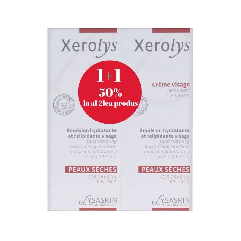 lysaskin-xerolys-crema-fata-50ml-11-50-reducere-la-al-doilea-produs.jpg Lysaskin Xerolys Crema fata, 50ml 1+1 50% reducere la al doilea produs