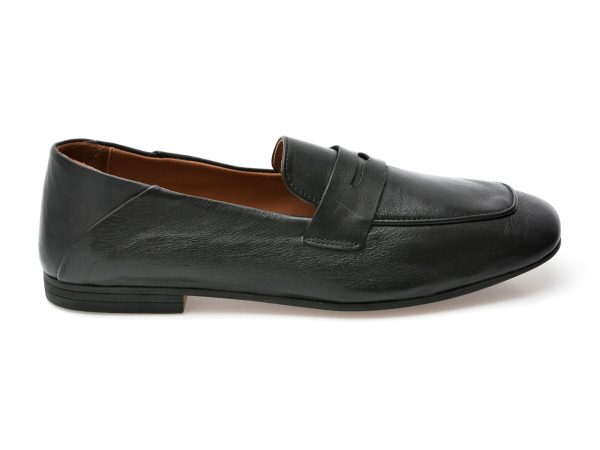 Mocasini ALDO negri, ADELAIDE001, din piele naturala