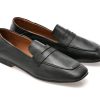 Mocasini ALDO negri, ADELAIDE001, din piele naturala