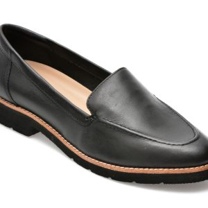 Mocasini ALDO negri, RHEILDANFLEX001, din piele naturala