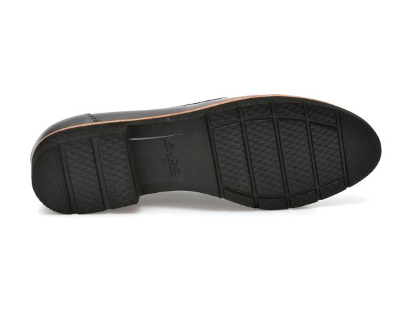Mocasini ALDO negri, RHEILDANFLEX001, din piele naturala