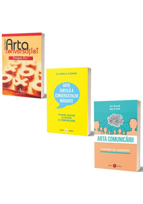 Pachet Arta Conversatiei. Set 3 carti