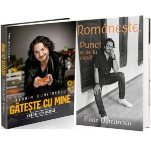 Pachet Gateste Romaneste cu Chef Florin Dumitrescu. Set 2 carti