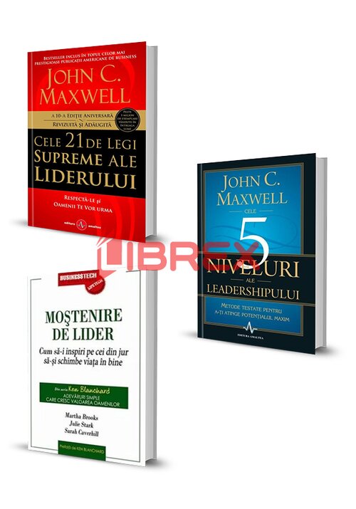 Pachet Lideri de succes. Set 3 carti
