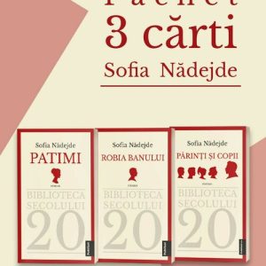 Pachet Sofia Nadejde. Set 3 carti