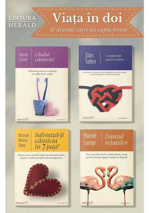 Pachetul cuplurilor fericit. Set 4 carti