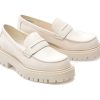 Pantofi ALDO albi, BIGSTRUT110, din piele naturala