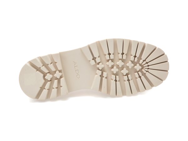 Pantofi ALDO albi, BIGSTRUT110, din piele naturala