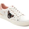 Pantofi ALDO albi, CHICOU100, din piele ecologica