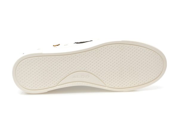 Pantofi ALDO albi, CHICOU100, din piele ecologica