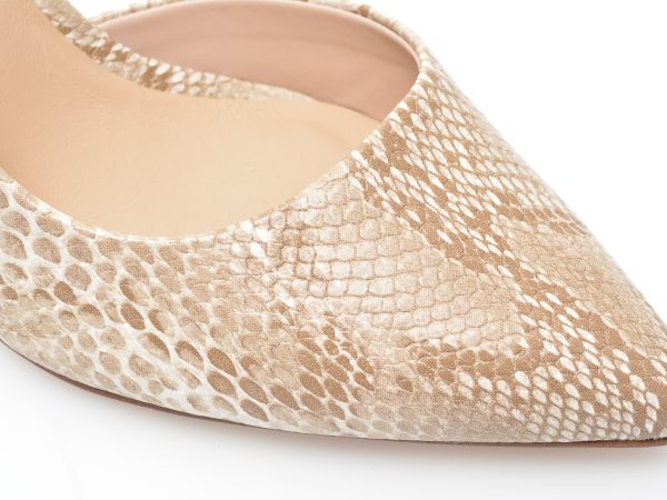 Pantofi ALDO bej, VRALG110, din piele ecologica