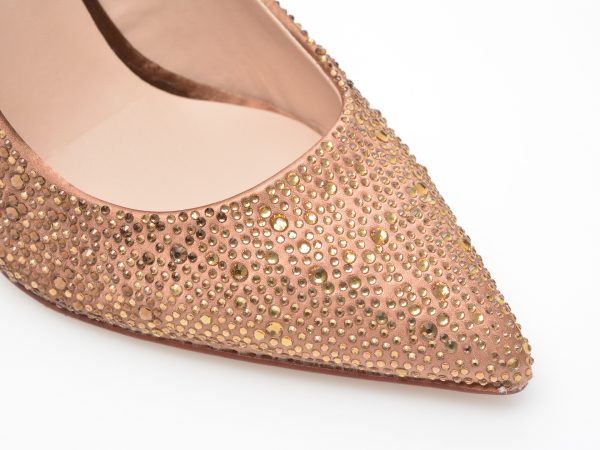 Pantofi ALDO maro, STESSY_240, din material textil