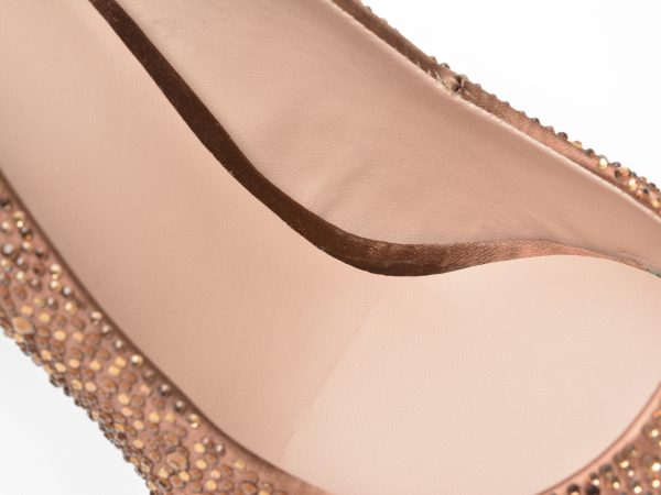 Pantofi ALDO maro, STESSY_240, din material textil