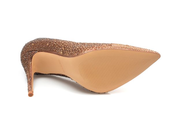 Pantofi ALDO maro, STESSY_240, din material textil