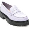 Pantofi ALDO mov, BIGSTRUT500, din piele croco
