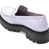 Pantofi ALDO mov, BIGSTRUT500, din piele croco