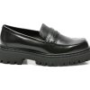 Pantofi ALDO negri, BIGSTRUT001, din piele ecologica