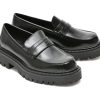 Pantofi ALDO negri, BIGSTRUT001, din piele ecologica