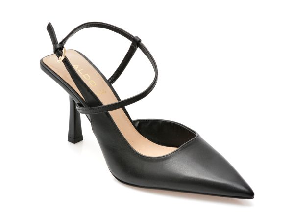 Pantofi ALDO negri, BRUNETTE001, din piele naturala