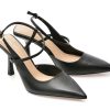 Pantofi ALDO negri, BRUNETTE001, din piele naturala