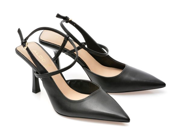 Pantofi ALDO negri, BRUNETTE001, din piele naturala