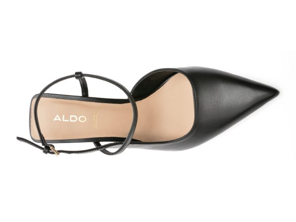 Pantofi ALDO negri, BRUNETTE001, din piele naturala