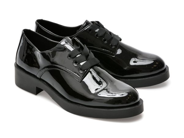 Pantofi ALDO negri, CAMBRIDGE001, din piele ecologica