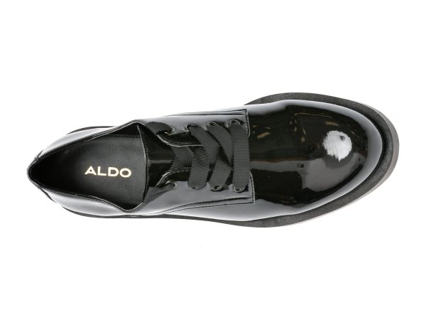 Pantofi ALDO negri, CAMBRIDGE001, din piele ecologica