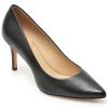 Pantofi ALDO negri, CORONITIFLEX001, din piele naturala