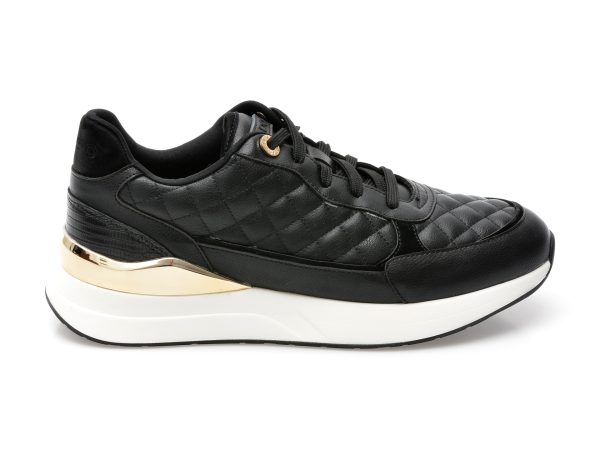 Pantofi ALDO negri, COSMICSTEP001, din piele ecologica