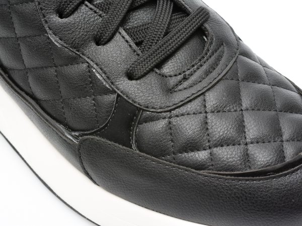 Pantofi ALDO negri, COSMICSTEP001, din piele ecologica
