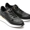 Pantofi ALDO negri, COSMICSTEP001, din piele ecologica