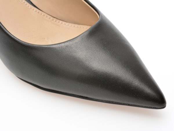 Pantofi ALDO negri, ELAMAEVER001, din piele naturala