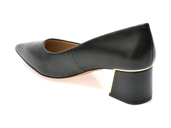 Pantofi ALDO negri, ELAMAEVER001, din piele naturala