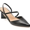 Pantofi ALDO negri, SUZETTE001, din piele naturala si piele ecologica