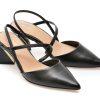 Pantofi ALDO negri, SUZETTE001, din piele naturala si piele ecologica