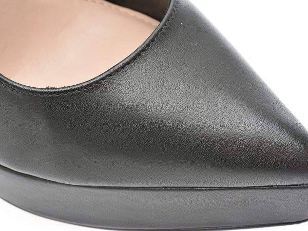 Pantofi ALDO negri, YELLOWFIN008, din piele naturala