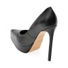 Pantofi ALDO negri, YELLOWFIN008, din piele naturala