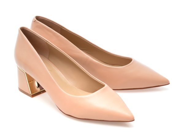 Pantofi ALDO nude, ELAMAEVER270, din piele naturala
