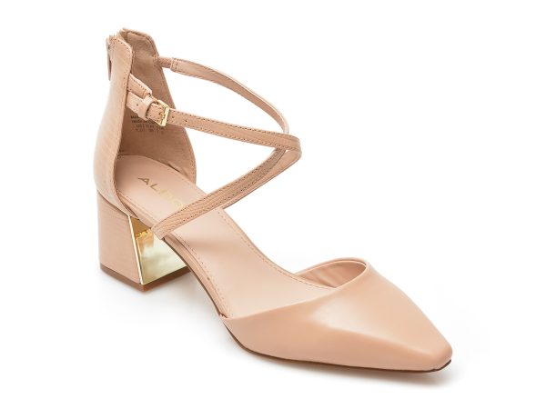 Pantofi ALDO nude, GRARWEN270, din piele naturala