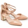 Pantofi ALDO nude, GRARWEN270, din piele naturala