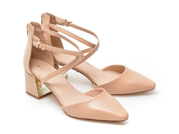 Pantofi ALDO nude, GRARWEN270, din piele naturala